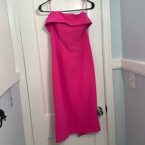 Bardot strapless formal dress